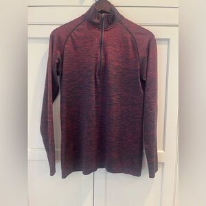 Lululemon Metal Vent Tech 1/2 Zip Pullover Stretch Long Sleeve Mens Small